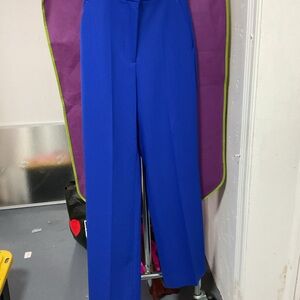 Zara Royal Blue Trousers - high waisted